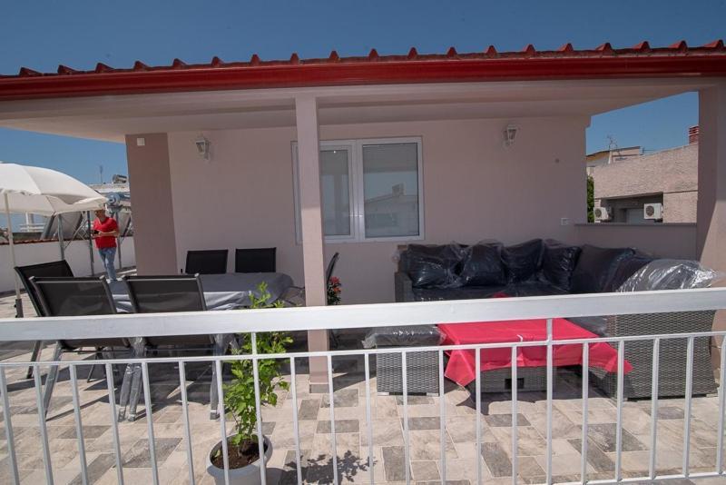 Grcka Reni Greece Beach Penthaus 3 Nea Kallikrateia Bagian luar foto
