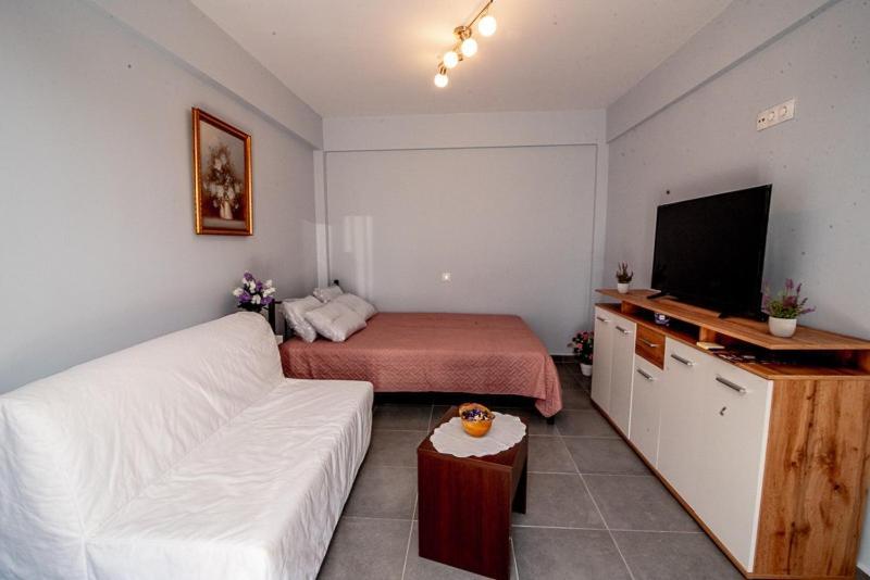 Grcka Reni Greece Beach Penthaus 3 Nea Kallikrateia Bagian luar foto