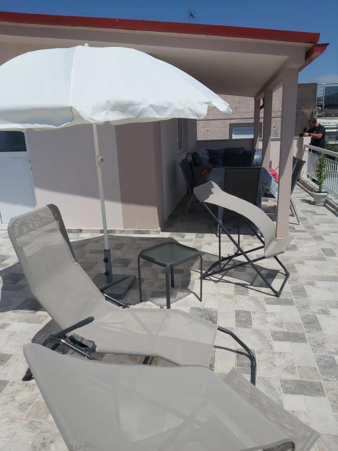 Grcka Reni Greece Beach Penthaus 3 Nea Kallikrateia Bagian luar foto